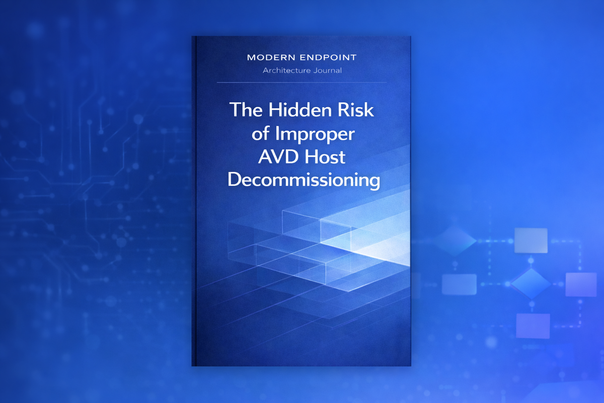 🔥 The Hidden Risk of Improper AVD Host Decommissioning