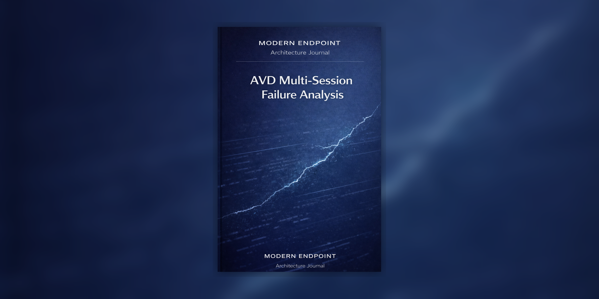 AVD Multi-Session Failure Analysis